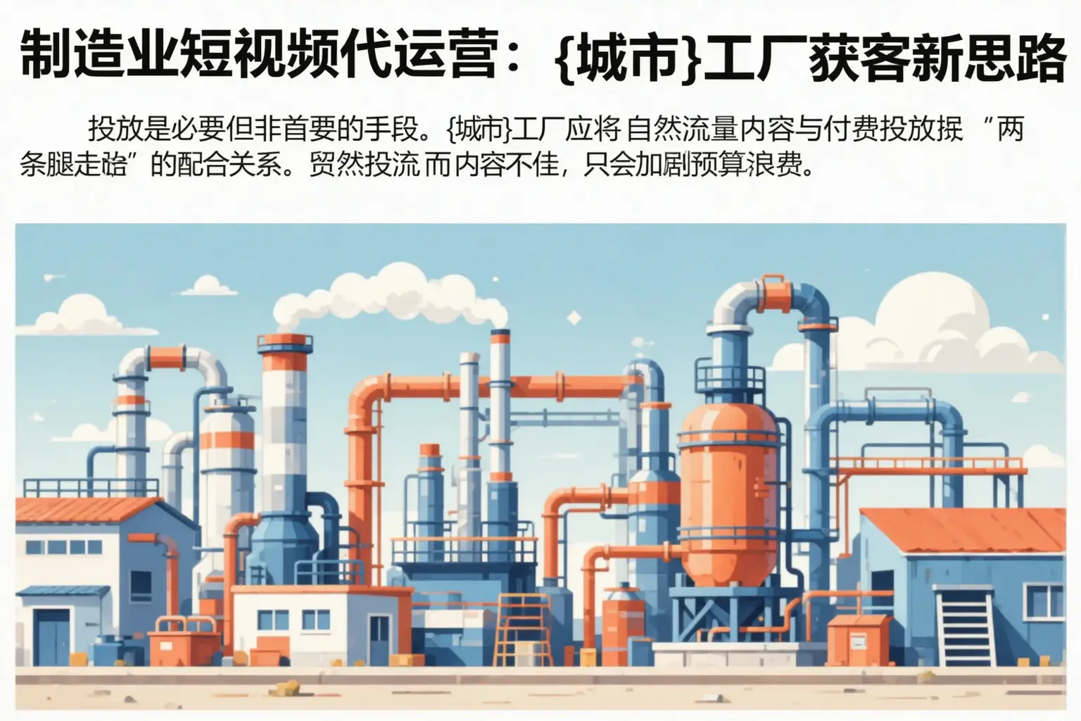 制造业短视频代运营:邵阳工厂获客新思路