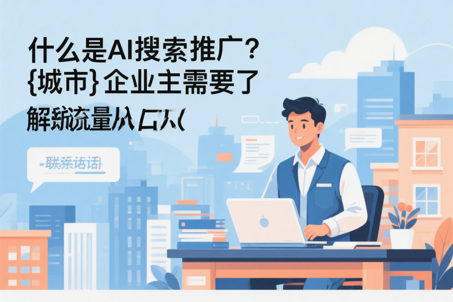 什么是AI搜索推广?邵阳企业主需要了解的新流量入口