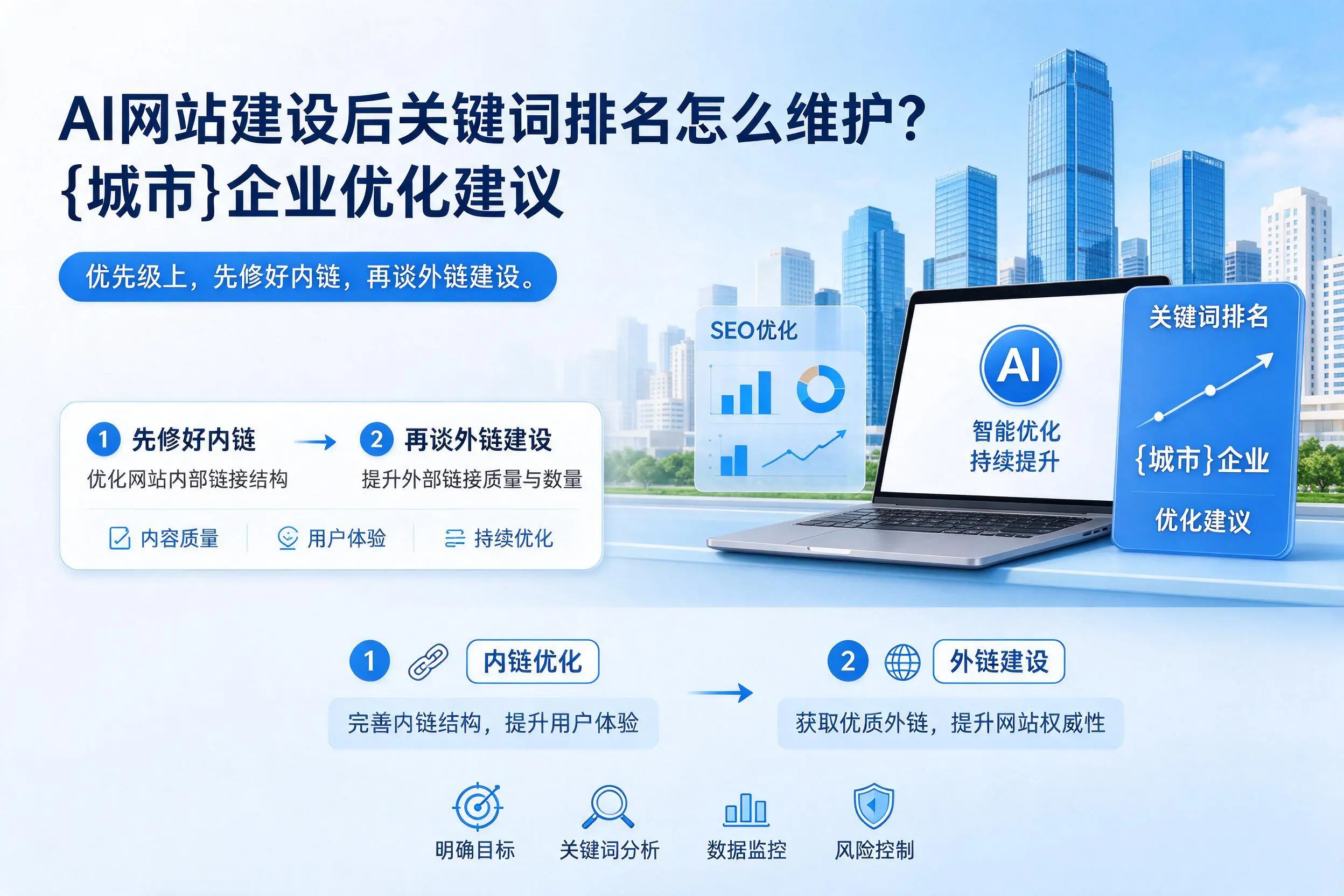 AI网站建设后关键词排名怎么维护？邵阳企业优化建议