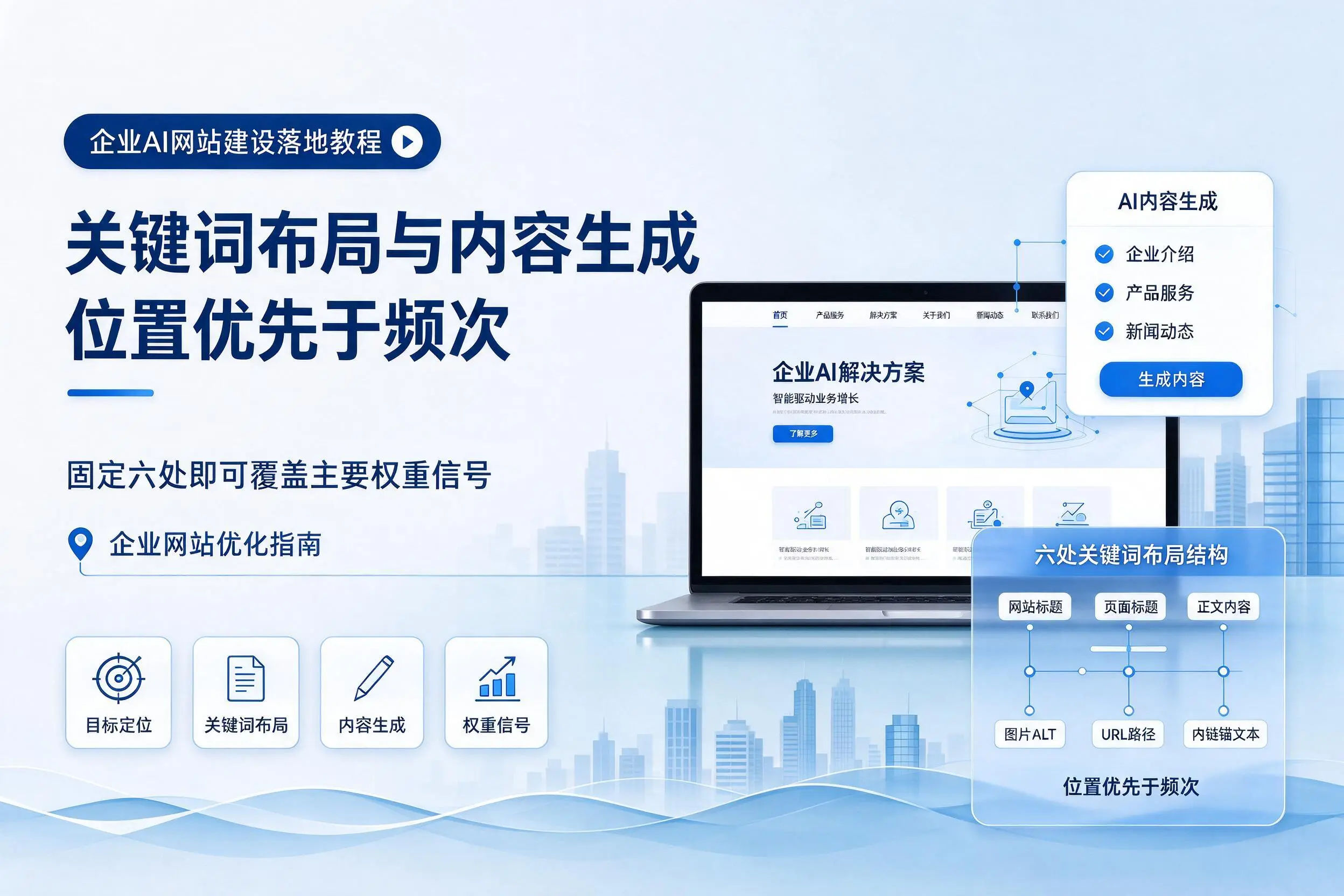 邵阳企业AI网站建设落地教程：关键词布局与内容生成